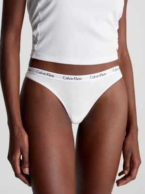 wt/pnk lvndr/lt lil/ppy rd/rd bd 5er-pack strings - carousel für damen - calvin klein