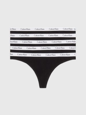 Womens Calvin Klein grey Logo Thong