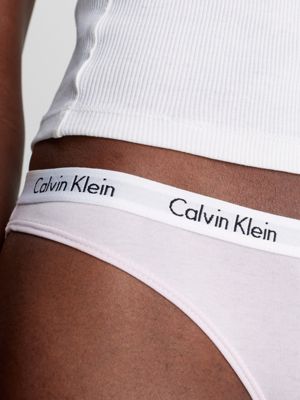 wt/pnk lvndr/lt lil/ppy rd/rd bd 5er-pack slips - carousel für damen - calvin klein