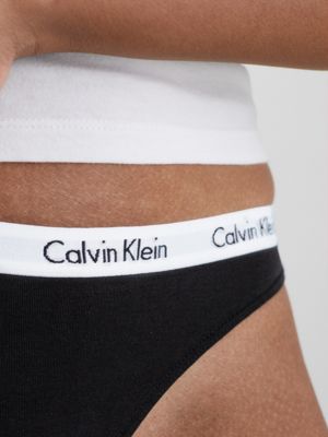  Calvin Klein Jeans Carousel Thong X 3 Knickers/Panties and  Other Botto Women Black - XS - G-Strings/Thongs Underwear : Clothing, Shoes  & Jewelry