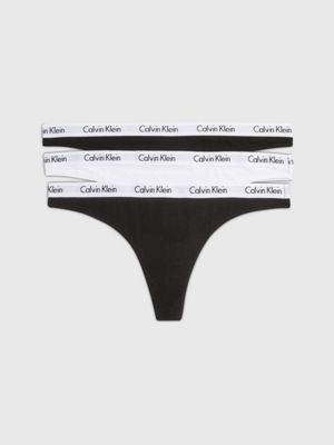 3 Pack Thongs - Carousel Calvin Klein® | 000QD3587EWZB