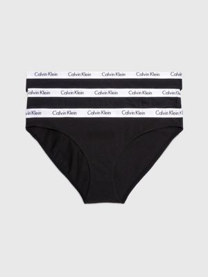 Calvin klein women's on sale 3 pack knickers