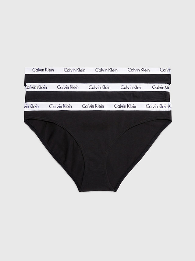Black > 3er-Pack Slips - Carousel > undefined Damen - Calvin Klein
