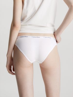 Calvin Klein carousel 3 pack brief women' cotton bikini underwear