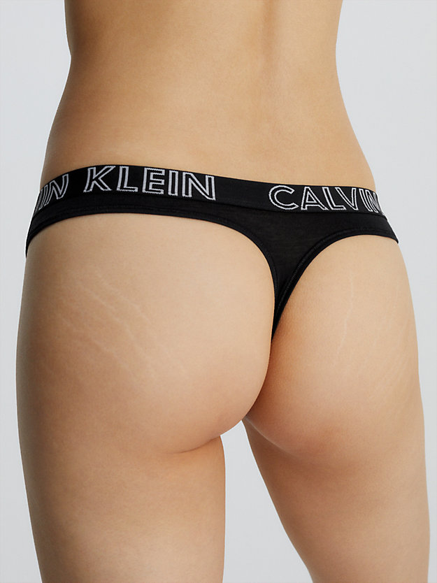 BLACK String - Ultimate for femmes CALVIN KLEIN