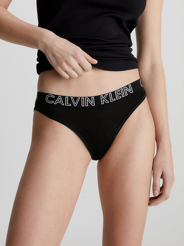 black bikini brief - ultimate for women calvin klein