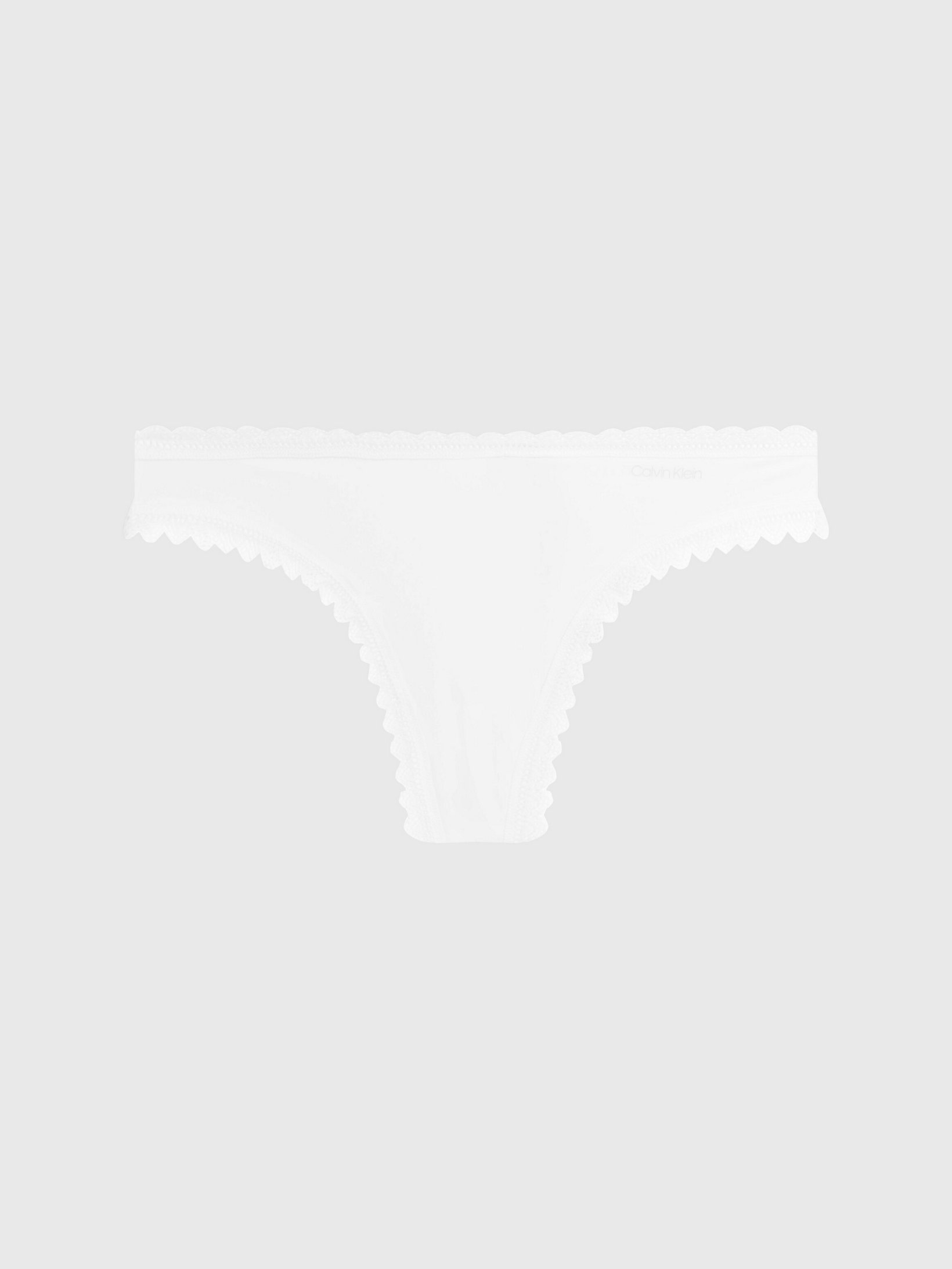 White Thong - Flirty undefined women Calvin Klein