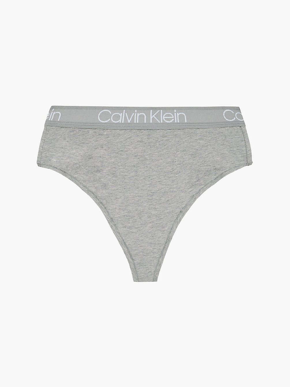 GREY HEATHER High Waisted Thong - Body undefined women Calvin Klein