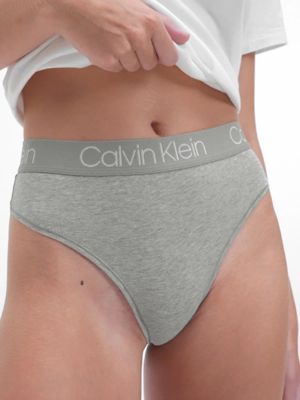 calvin klein high rise thong