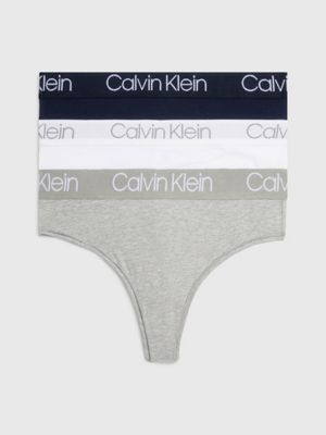 Calvin Klein Underwear BODY HIGH WAIST THONG - Thong - grey 