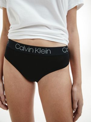 Calvin Klein Women's Surface Seamless Thong 3-Pack - Black/Grey  Heather/Nymph's Thigh