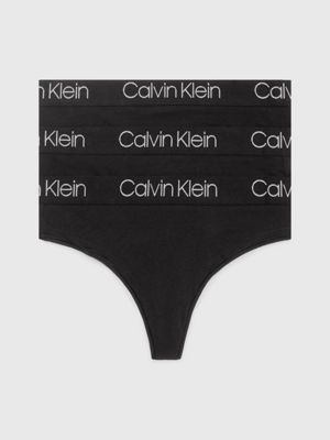 Buy Calvin Klein Underwear High Waist Thong - Black