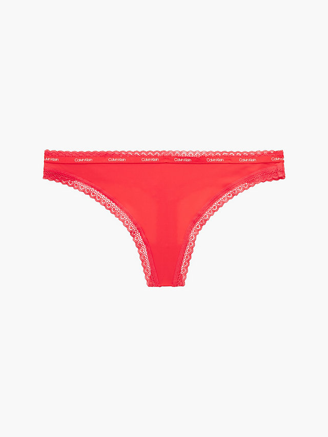Orange Odyssey Thong - Bottoms Up undefined women Calvin Klein