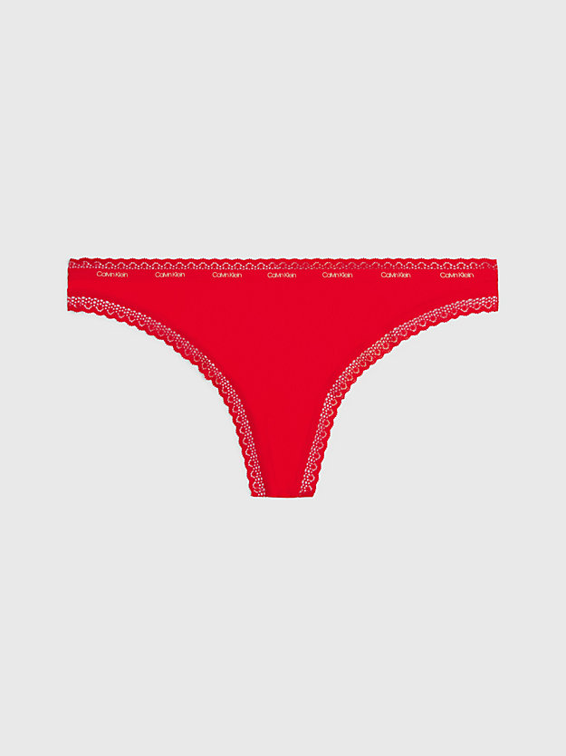 rouge thong - bottoms up for women calvin klein