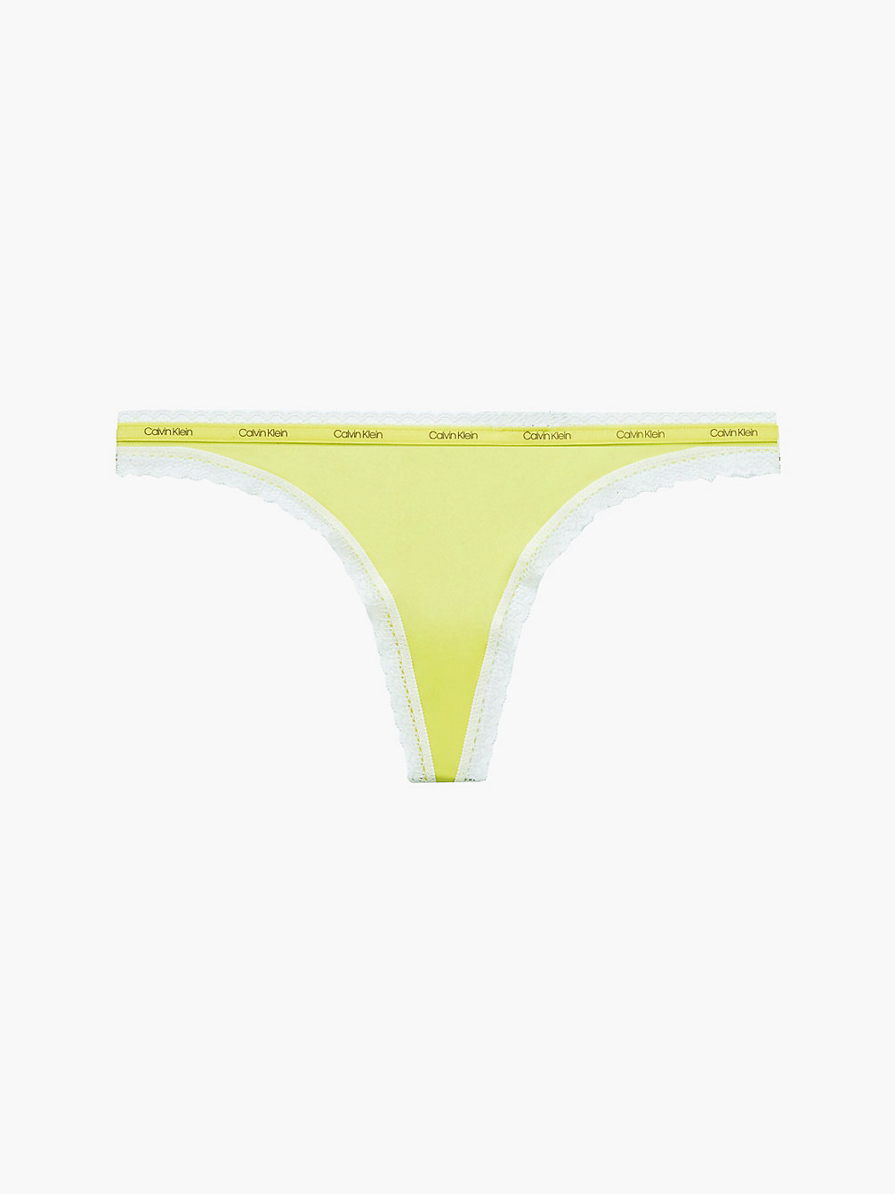CYBER GREEN Thong - Bottoms Up undefined women Calvin Klein