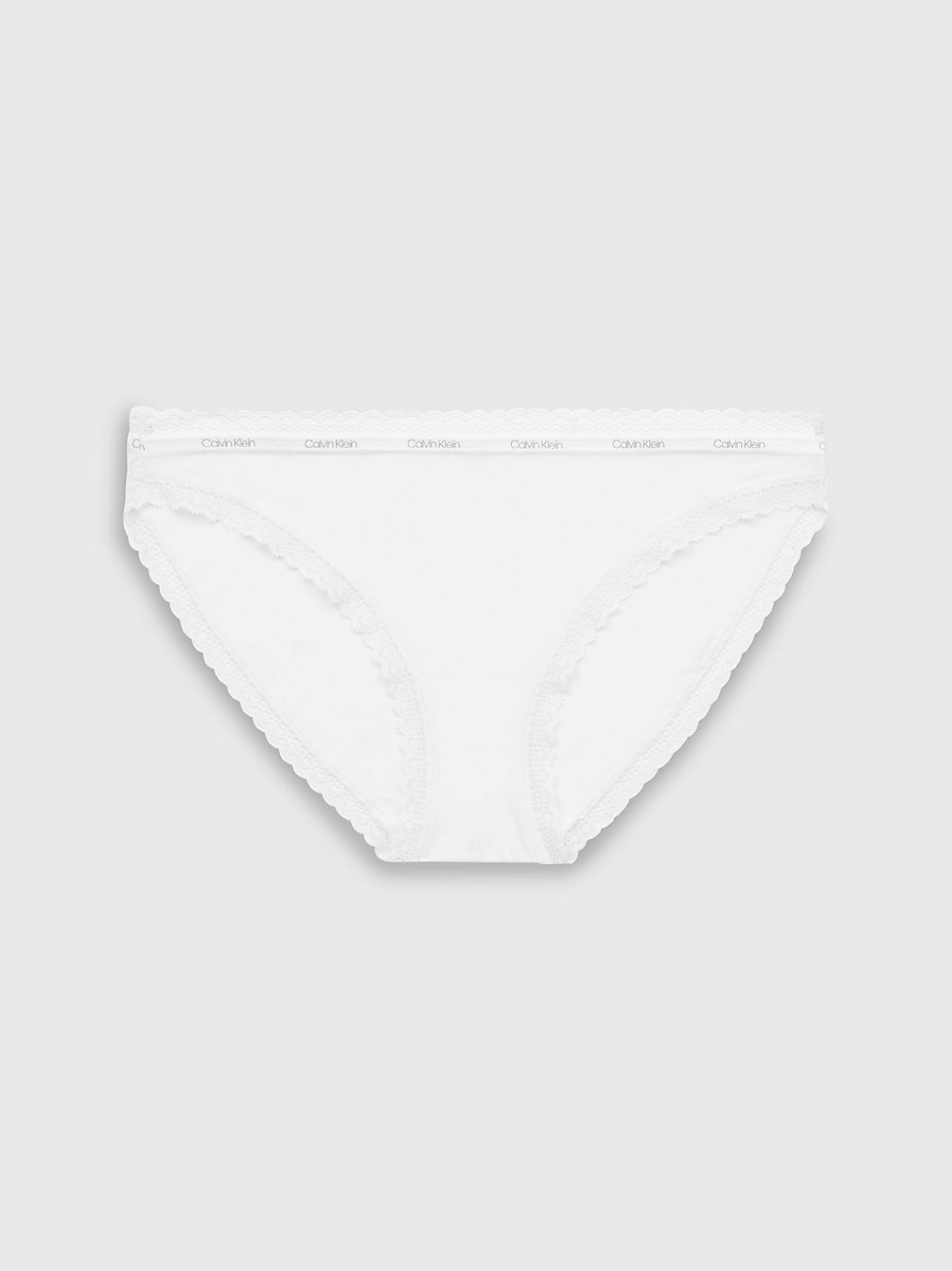 WHITE Bikini Briefs - Bottoms Up undefined women Calvin Klein