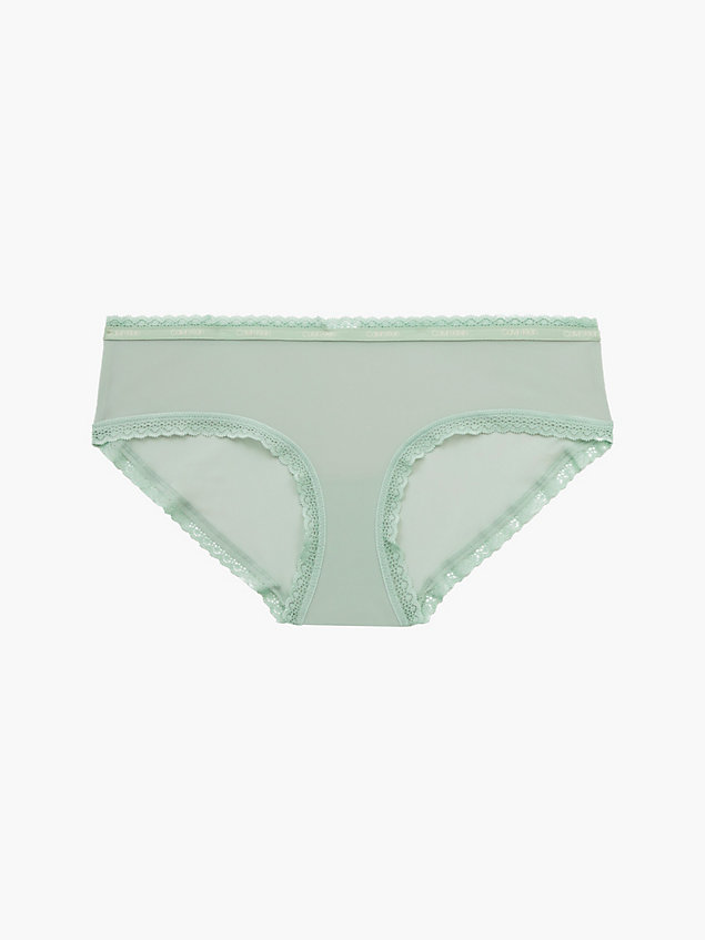 green hipster panty - bottoms up for women calvin klein
