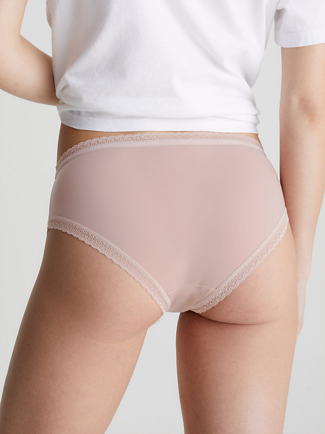 beige hipster panty - bottoms up for women calvin klein