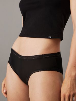 Black Hipster Panties  Calvin Klein – Mesbobettes