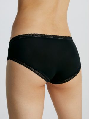 DKNY Girls' Underwear - 4 Pack Stretch Cotton Hipster Briefs Size: 7-16
