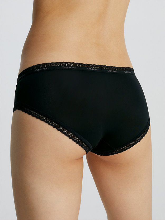 shorty - bottoms up black pour femmes calvin klein