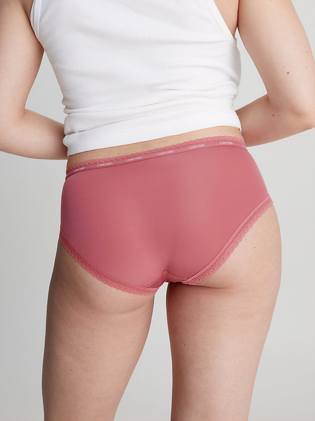 RASPBERRY BLUSH Hipster Panty - Bottoms Up for women CALVIN KLEIN