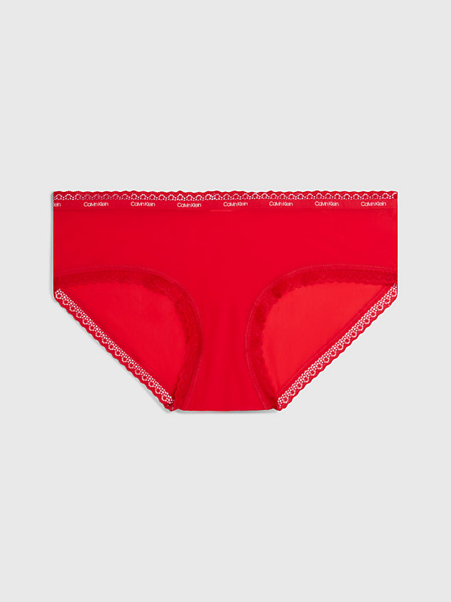 shorty - bottoms up red pour femmes calvin klein