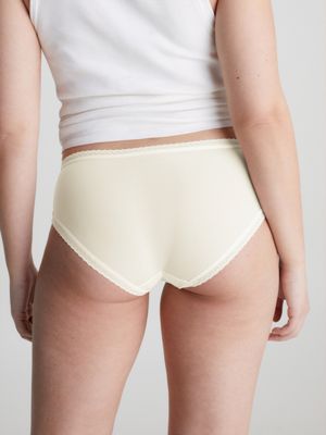 white hipster panty - bottoms up for women calvin klein