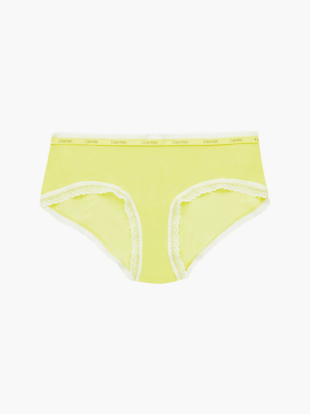 yellow hipster panty - bottoms up for women calvin klein