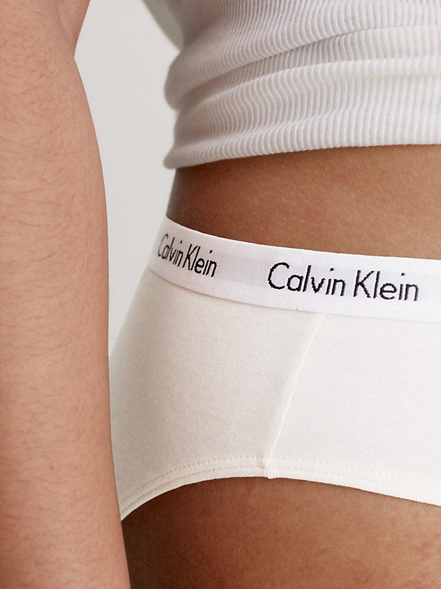 SILVER/VANILLA/IRIS Plus Size 3 Pack Bikini Briefs - Carousel for women CALVIN KLEIN