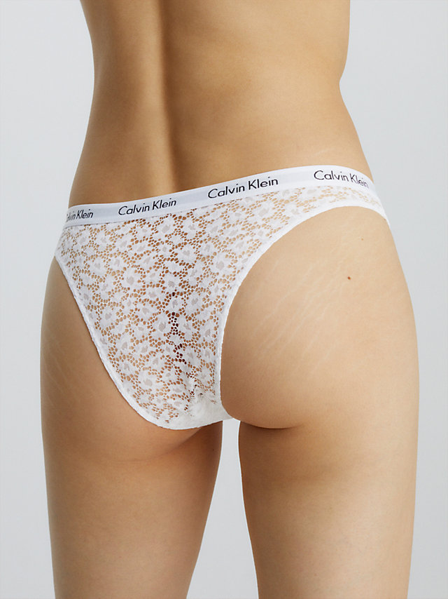 White Brazilian Briefs - Carousel undefined women Calvin Klein