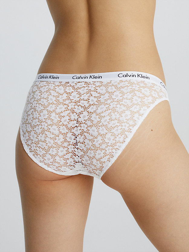WHITE Bikini Briefs - Carousel for women CALVIN KLEIN