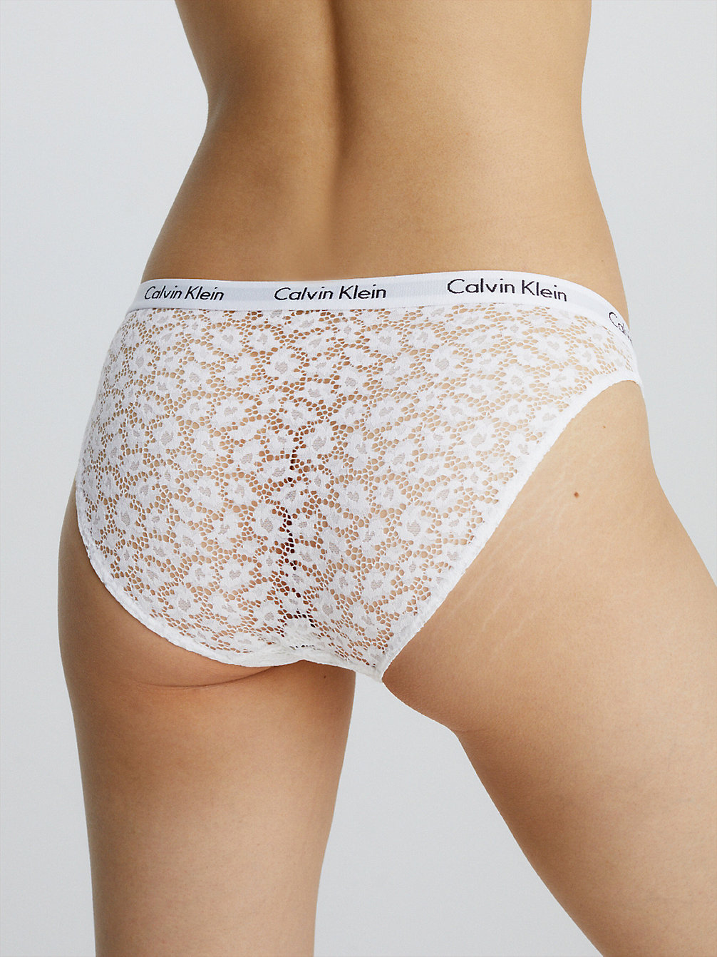 WHITE Bikini Slip - Carousel undefined dames Calvin Klein