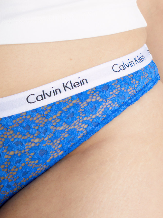 blue bikini slip - carousel voor dames - calvin klein