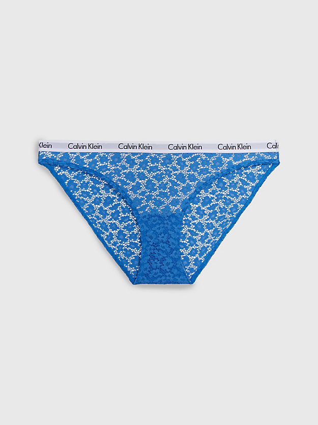 piece of blue bikini briefs - carousel for women calvin klein