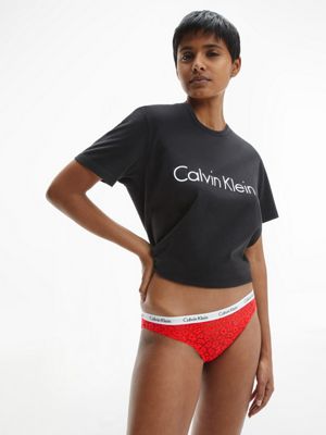 VERMILLION BROWN Bikini Briefs - Carousel for women CALVIN KLEIN
