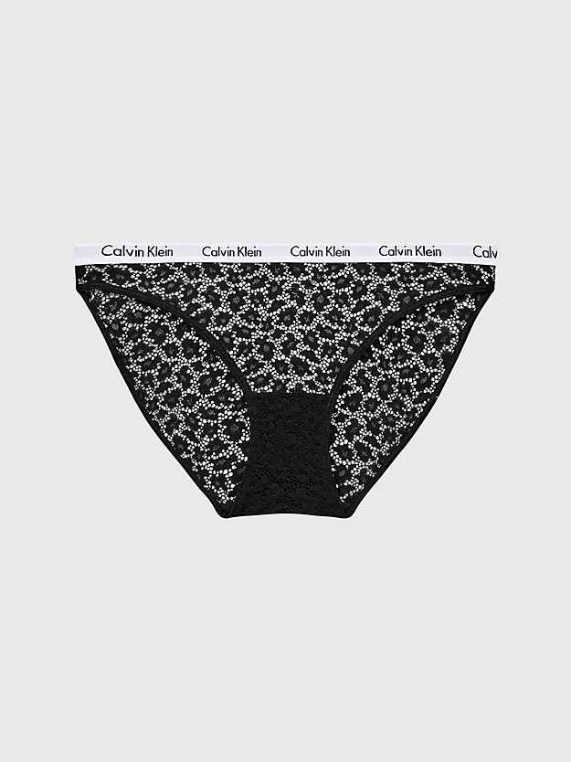 slip bikini - carousel black da donna calvin klein