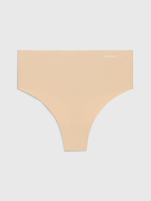 bare high waisted thong - invisibles for women calvin klein