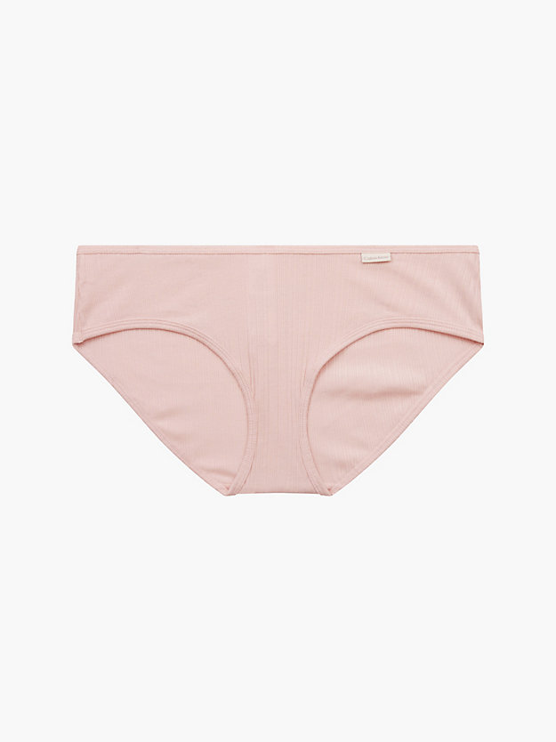 BARELY PINK Hipster Panty - Pure Ribbed for women CALVIN KLEIN