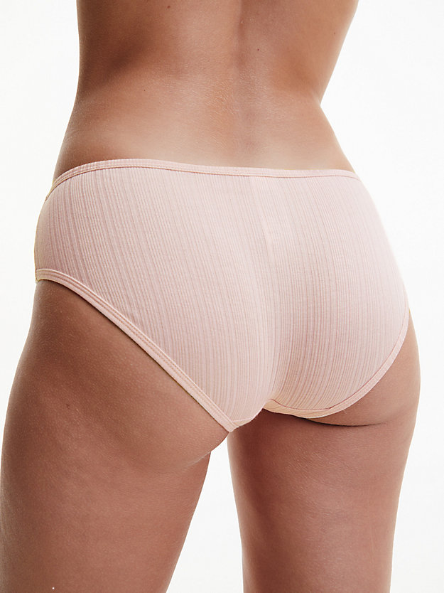 BARELY PINK Shorty - Pure Ribbed for femmes CALVIN KLEIN