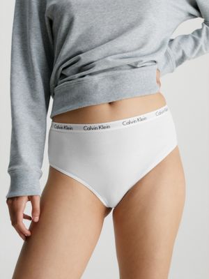 Carousel Logo Cotton High Waist Thong