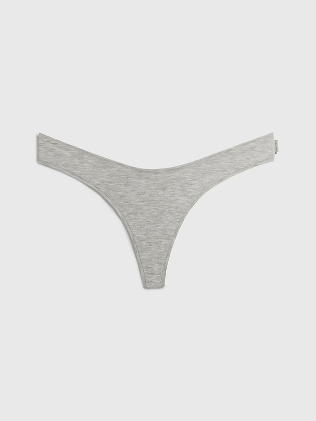 grey thong - flex fit for women calvin klein