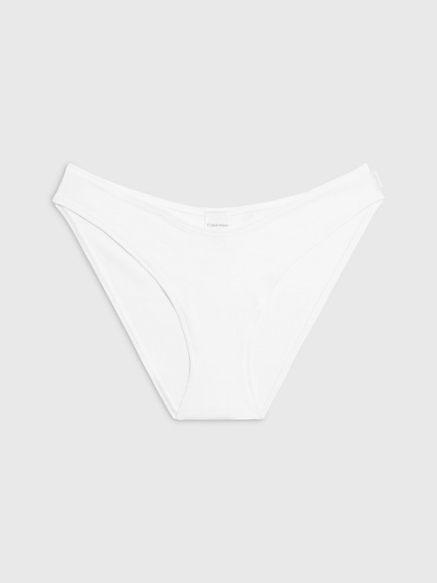 white bikini briefs - flex fit for women calvin klein