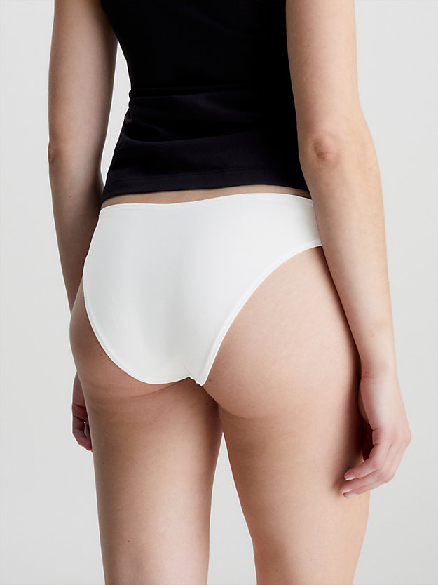 white bikini briefs - flex fit for women calvin klein