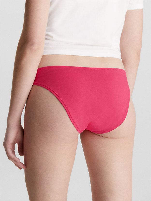 CERISE LIPSTICK Bikini Briefs - Flex Fit for women CALVIN KLEIN