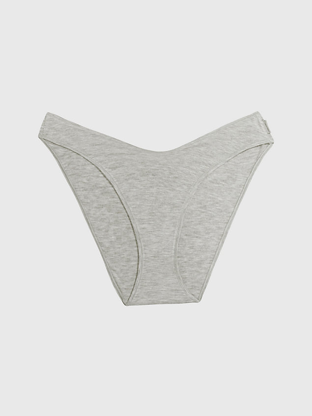 grey bikini briefs - flex fit for women calvin klein