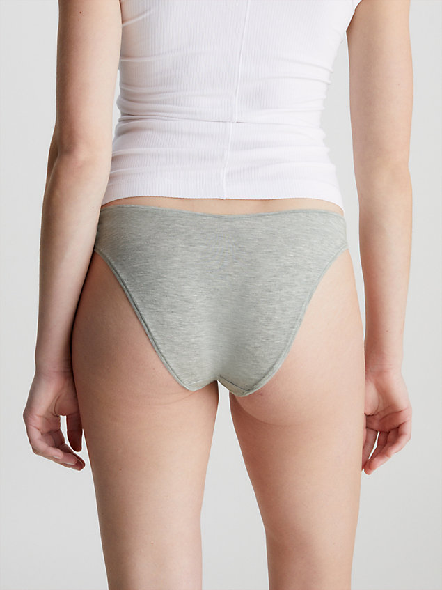 grey bikini slip - flex fit voor dames - calvin klein