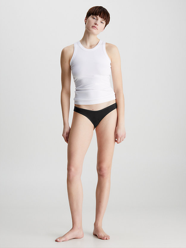 black bikini briefs - flex fit for women calvin klein