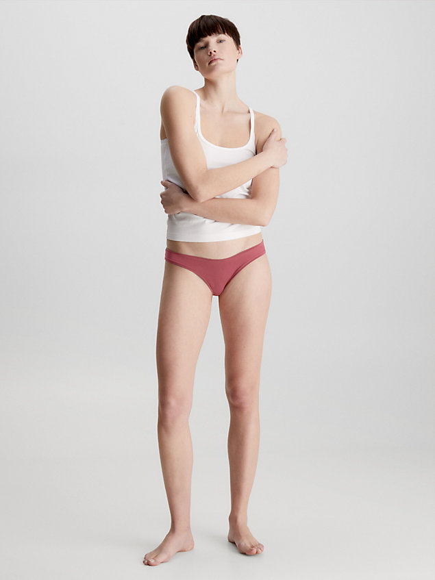purple bikini briefs - flex fit for women calvin klein