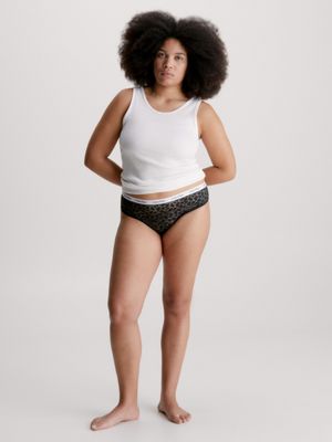 Plus Size 3 Pack Bikini Briefs - Carousel Calvin Klein®